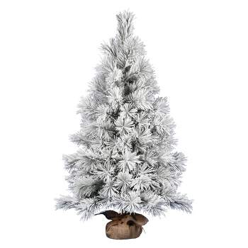 Vickerman Frosted Beckett Pine Artificial Christmas Tree
