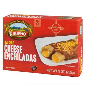 Bueno Frozen Red Chile Cheese Frozen Enchiladas - 9oz