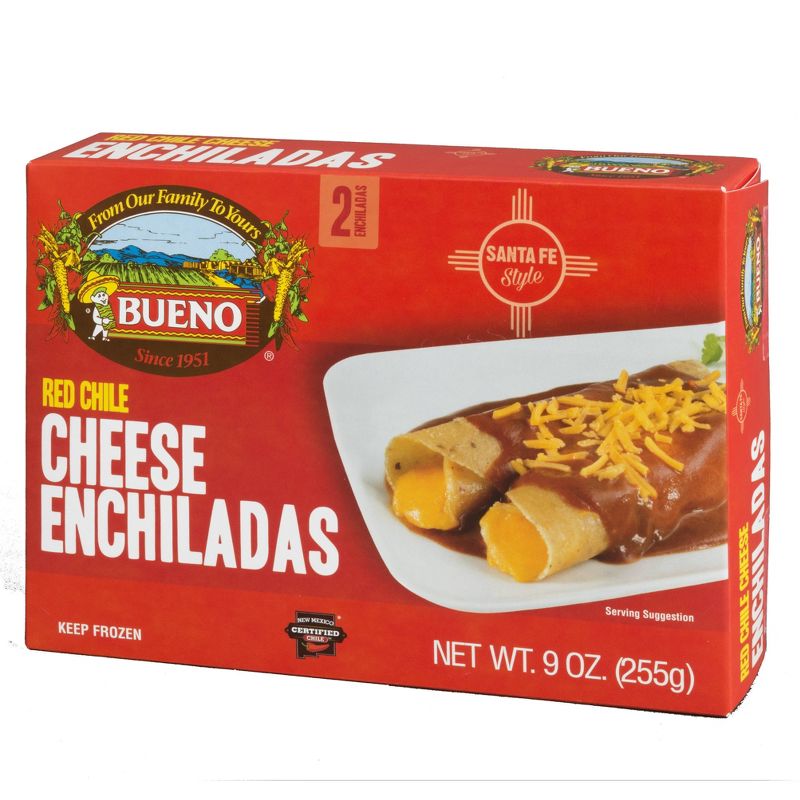 Bueno Frozen Red Chile Cheese Frozen Enchiladas - 9oz, 1 of 4