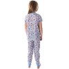 Peanuts Girls' Woke Up This Cute Pajamas Shirt And Pants Jogger Pajama Set - 4 of 4