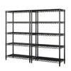 ROOMTEC 5-Tier Wire Shelving Metal Storage Rack Adjustable Shelves, Standing Garage Storage Shelf Units (71"H x 42"W x 18"D) - 2 of 4