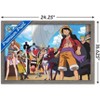 Trends International One Piece: Wano Country - Sailing Crew Framed Wall Poster Prints - 3 of 4