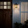 River of Goods 11.75" 1-Light Prairie Craftsman Style Stained Glass Outdoor Lantern Wall Sconce Bronze: ETL Listed, Weatherproof - 4 of 4