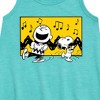 Girls' - Peanuts - Charlie And Snoopy Dance Time Graphic Sleeveless Aline Dress - 2 of 4