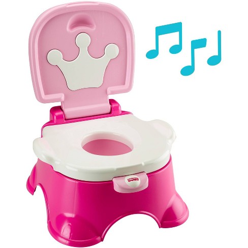 Fisher Price Stepstool Potty Pink Target