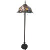 Chloe Lighting Carrell Tiffany-style 3 Light Roses Floor Lamp 20" Shade - 2 of 2