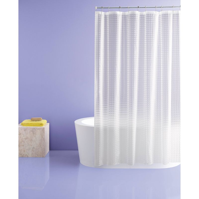 Cubic Shower Curtain Clear - Room Essentials&#8482;, 3 of 5