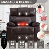 KTMBDW Dual Motor Power Lift Recliner Chair with Massage and Heat for Elderly People, Infinite Position, Hidden Cup Holders, Up to 350 LBS - 3 of 4