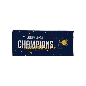 NBA Indiana Pacers 2025 Champions Courtside Cooling Towel 12 x 31.5 - 1 of 4