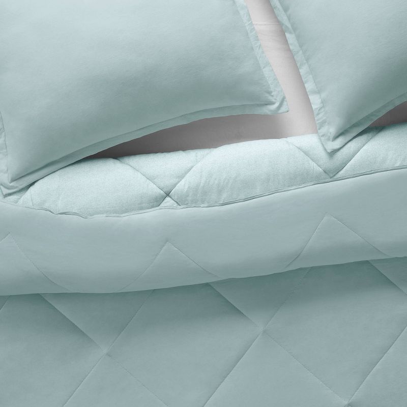 Supersoft Reversible Cooling Comforter Set - Serta, 2 of 6