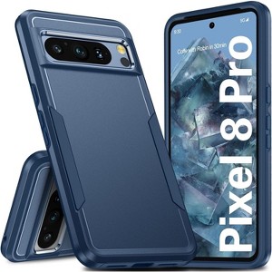 Entronix Case Compatible with Pixel 8 Pro - Soft-Touch Dual-Layer Sleek Cover - 1 of 4
