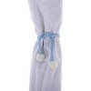 Unique Bargains Buckle Faux Pearl Curtain Tie Polyester ABS 2 Pcs - 4 of 4