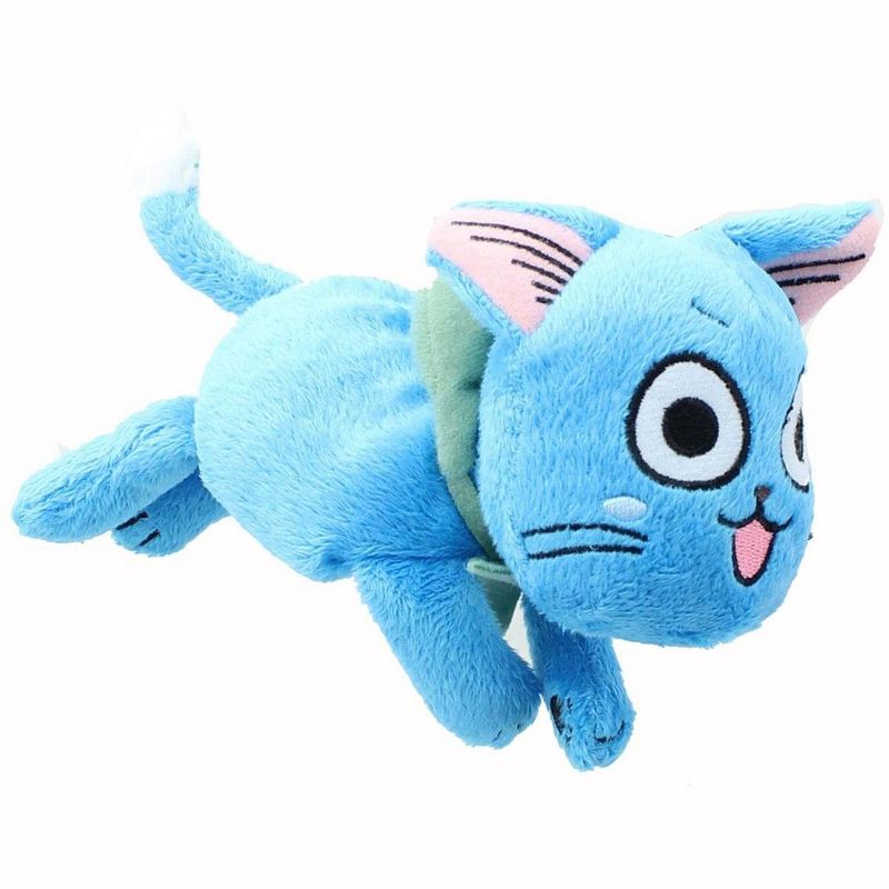 Great Eastern Entertainment Co. Fairy Tail 4-Inch Happy Prone Posture Plush, 1 of 4