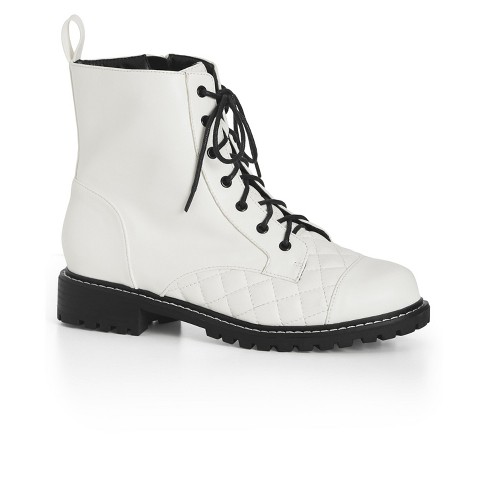 Target white hotsell combat boots