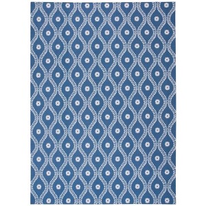 Nourison Home & Garden Navy Indoor/Outdoor Area Rug - 1 of 4