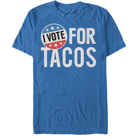 Afslut Nat sted tilbede Men's Lost Gods Election I Vote For Tacos T-shirt - Royal Blue - 2x Large :  Target