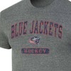 NHL Columbus Blue Jackets Men's Gray Tri-Blend T-Shirt - 3 of 3