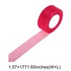 Unique Bargains Ribbon Sheer Organza 1771.65"x1.57" 1 Pc - 3 of 4