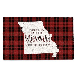 Creative Products There's no Place like Missouri for the Holidays 30 x 18 Door Mat - 1 of 1