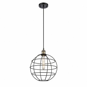 Lake Placid - 1 Light Cord Hung Pendant In Industrial Style-14.5 Inches Tall and 12 Inches Wide - 1 of 1