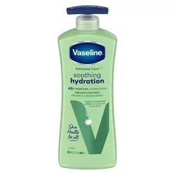 Vaseline Intensive Care Soothing Hydration Body Lotion - Aloe - 20.3 fl oz