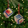 Northlight Trumpeting Angel Mini Gift Box Christmas Ornaments - 2" - Set of 24 - 2 of 4