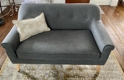 Mid century deals modern loveseat target