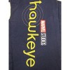Hawkeye Disney+ Series Logo Men's Navy Sleep Pajama Pants - 2 of 3