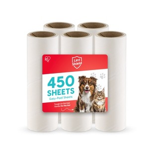 IRIS USA Extra Sticky Lint Rollers, Easy Tear Lint Remover for Dog Cat Pet Hair on Bed Car - 1 of 4