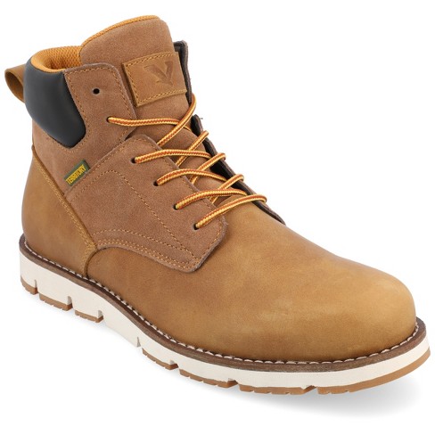 Comfortable lace up hot sale work boots