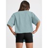 Oversized Tops for Women Summer T Shirts Plus Size Workout Tops Short Sleeve Crewneck Tunic Blouses Beach Vacation Gym - 4 of 4