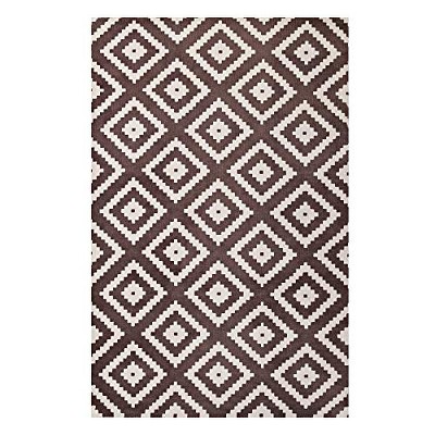 Modway Alika Abstract Diamond Trellis 8x10 Area Rug