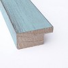 30"x24" Non-Beveled Sky Blue Rustic Wood Wall Mirror - Amanti Art: Decorative, Rectangle, Includes Mounting Hardware - 2 of 4