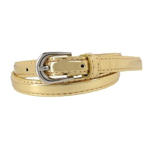 CTM Kid's Skinny Dress Belt - 1 of 4