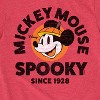 Boys' Disney Spooky Since 1928 Short Sleeve Graphic T-Shirt - Heather Red - Small - 2 of 4