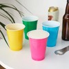 True Bright Party Cups, Disposable Cups, Drink Cups for Cocktails and Beer, 16 Ounce Capacity, Plastic, Multicolor, Set of 24 - 4 of 4