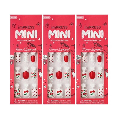 Kiss imPRESS Kids False Nails - Cutie Pie - 3pk