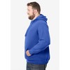 KingSize Men's Big & Tall Fleece Pullover Hoodie Big - 4 of 4