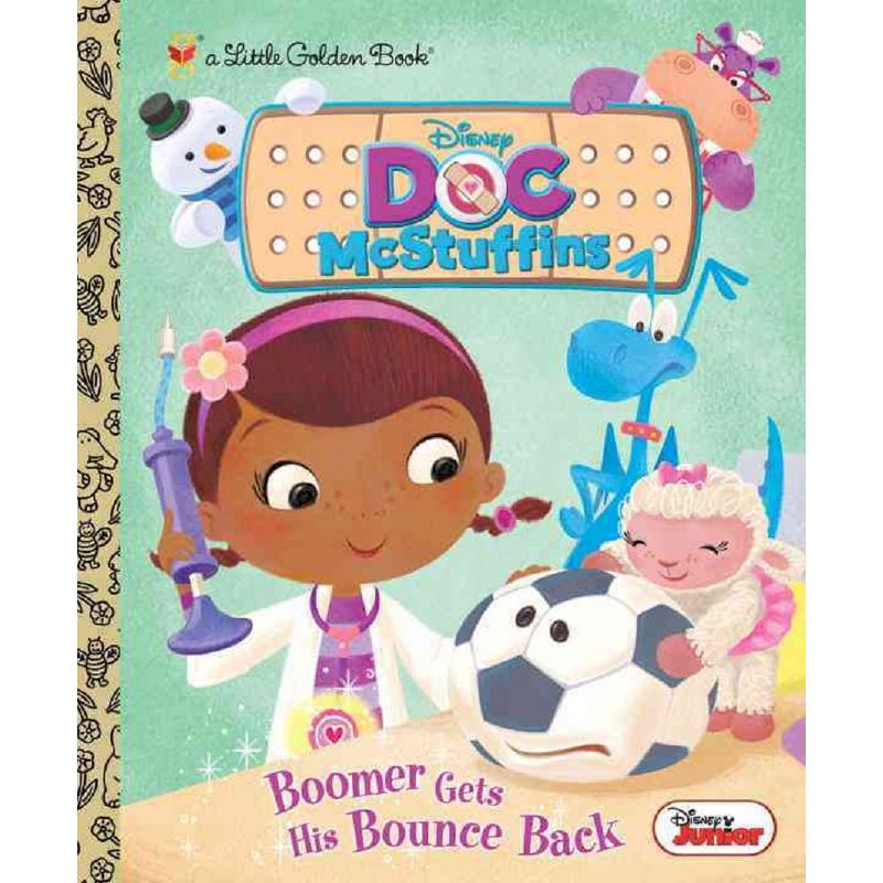 Boomer Gets His Bounce Back ( Little Golden Books: Doc McStuffins) (Hardcover) by Andrea Posner-Sanchez, 1 of 2