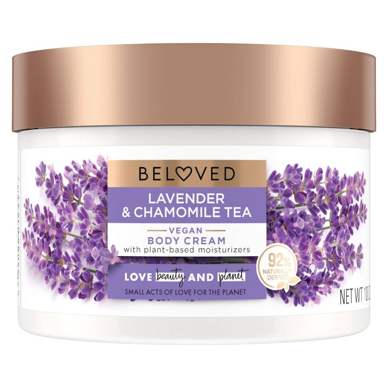 Beloved Lavender and Chamomile Tea Vegan Body Cream - 10oz, 3 of 13