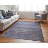 Voss Transitional Geometric Blue/Purple/Brown Area Rug - 2 of 4