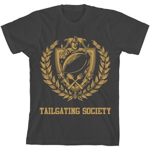 American Football Tailgating Society Youth Crew Neck Short Sleeve Tee - 1 of 2