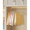 SONGMICS Baby Hangers 50 Pack, Kids Hangers for Closet, Swivel Hooks, Space-Saving Clothes Hangers, Velvet Hangers for Nursery, Non-Slip, - 2 of 4