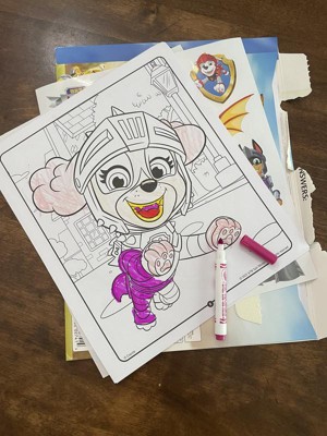 ⭐CRAYOLA Paw Patrol coloring book and stickers - buy in the online store  Familand