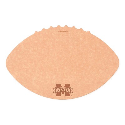 Epicurean Mississippi State University 16 x 10.5 Inch Football Cutting and Serving Board