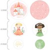 Big Dot of Happiness Princess Large Confetti, Princess Theme Birthday Party Table Decorations, Giant Circle Confetti - 27 Count - 2 of 4
