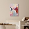 Art Remedy Burgundy over Lavender Retro Abstract Wall Art Framed - 2 of 4