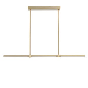 ET2 Lighting Dorian 3 - Light Island Pendant Light in  Gold - 1 of 4