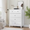 5 Drawer Dresser for Bedroom, Modern Wood Grain Chests of Drawers, with Deep Drawers & Metal Knobs, of Drawers for Bedroom, Entryway - 4 of 4