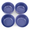 Elanze Designs Bistro Glossy Ceramic 6.5 inch Soup Bowls Set of 4, Violet Purple - 3 of 4